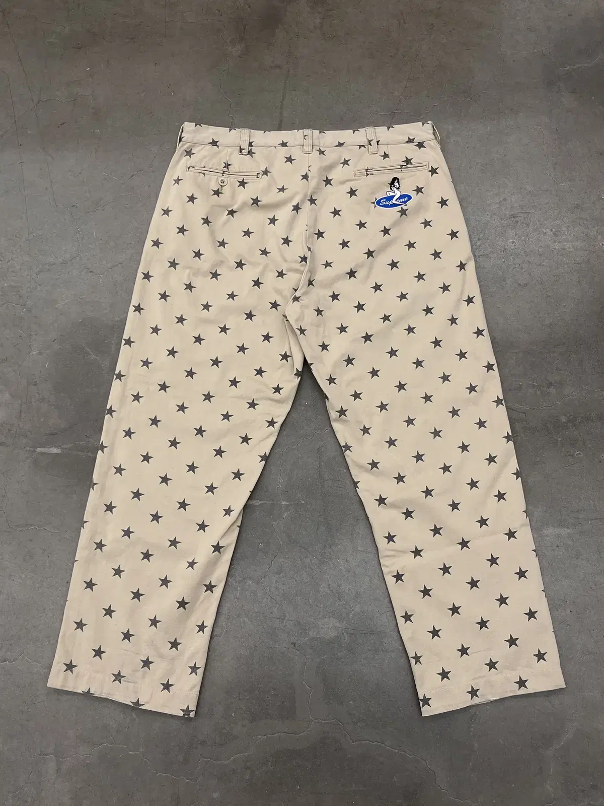 SUPREME PIN UP CHINO STARS PANTS